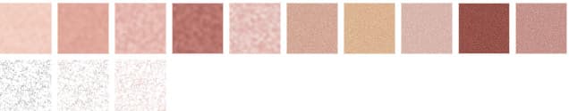 Rose Gold Glitter and Metallic - Schematic