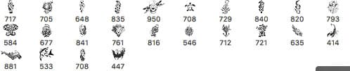 24 Real Tattoo PS Brushes - Schematic