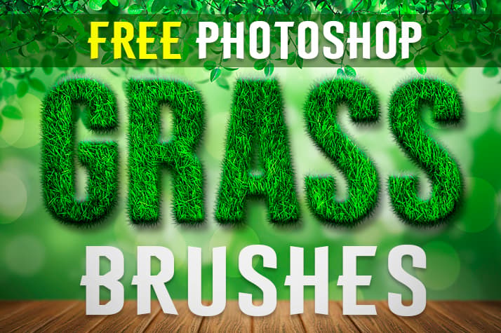 Free Photoshop Grass Brushes by FixThePhoto