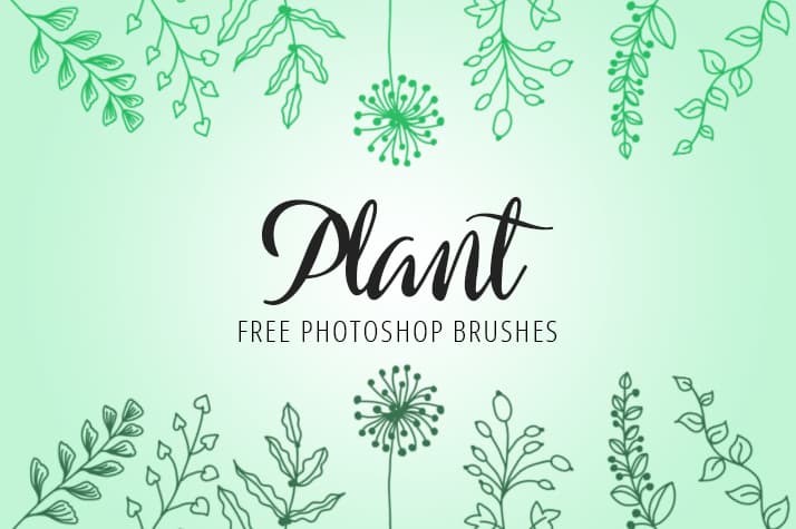 Photoshop Plant Brushes by FixThePhoto