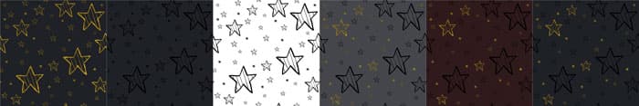 Winter Stars Pattern - Schematic