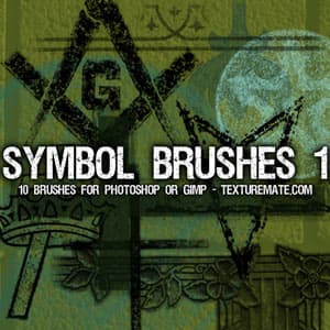 Symbols 1 Brush Pack