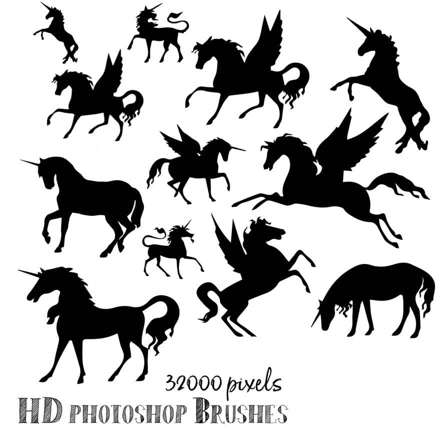 11 Unicorn Brushes