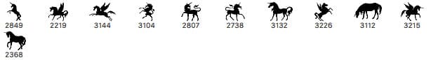 11 Unicorn Brushes - Schematic