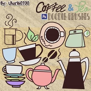 Coffee and Tea Doodles