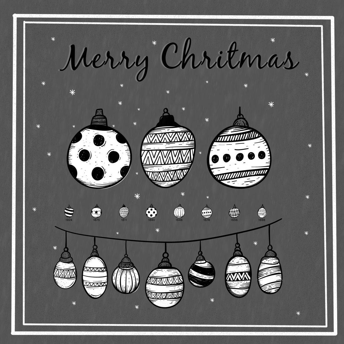 9 Christmas Ball Brushes