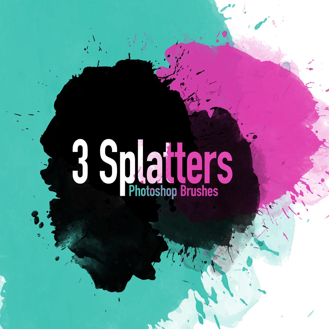 3 Splatter Brushes