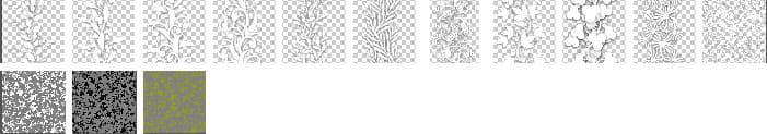 14 Free Floral Patterns - Schematic
