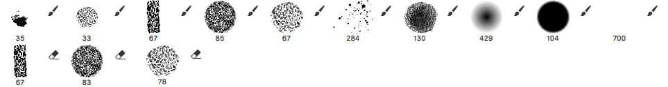 13 Free Photoshop Brushes for Painting - Schematic