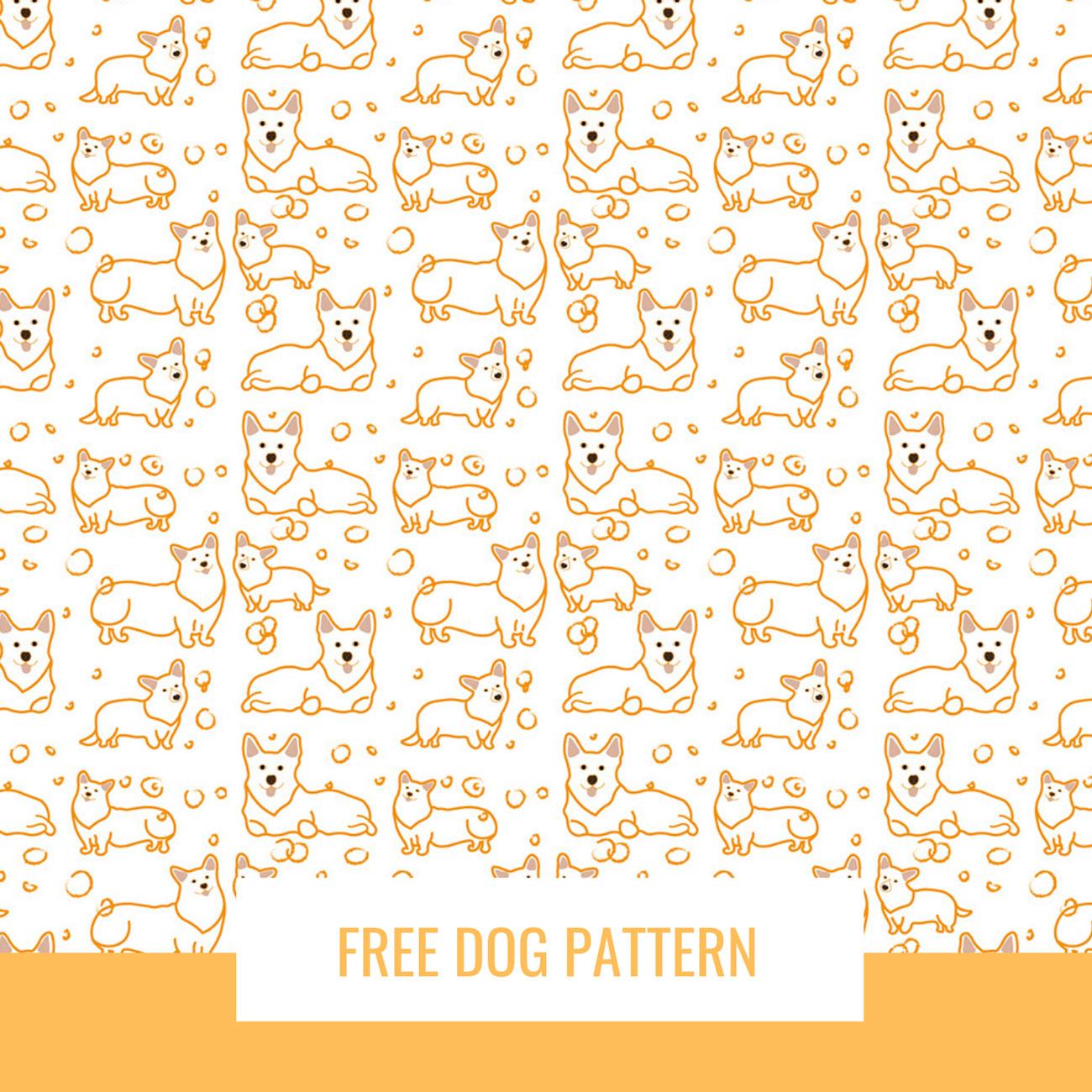 Free Dog Pattern - Preview 1