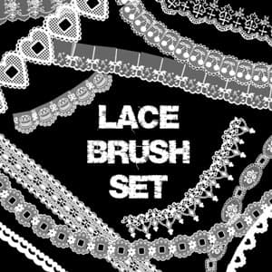 Lace Brush Set