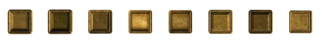 Old Gold Photoshop Styles 1 - Schematic