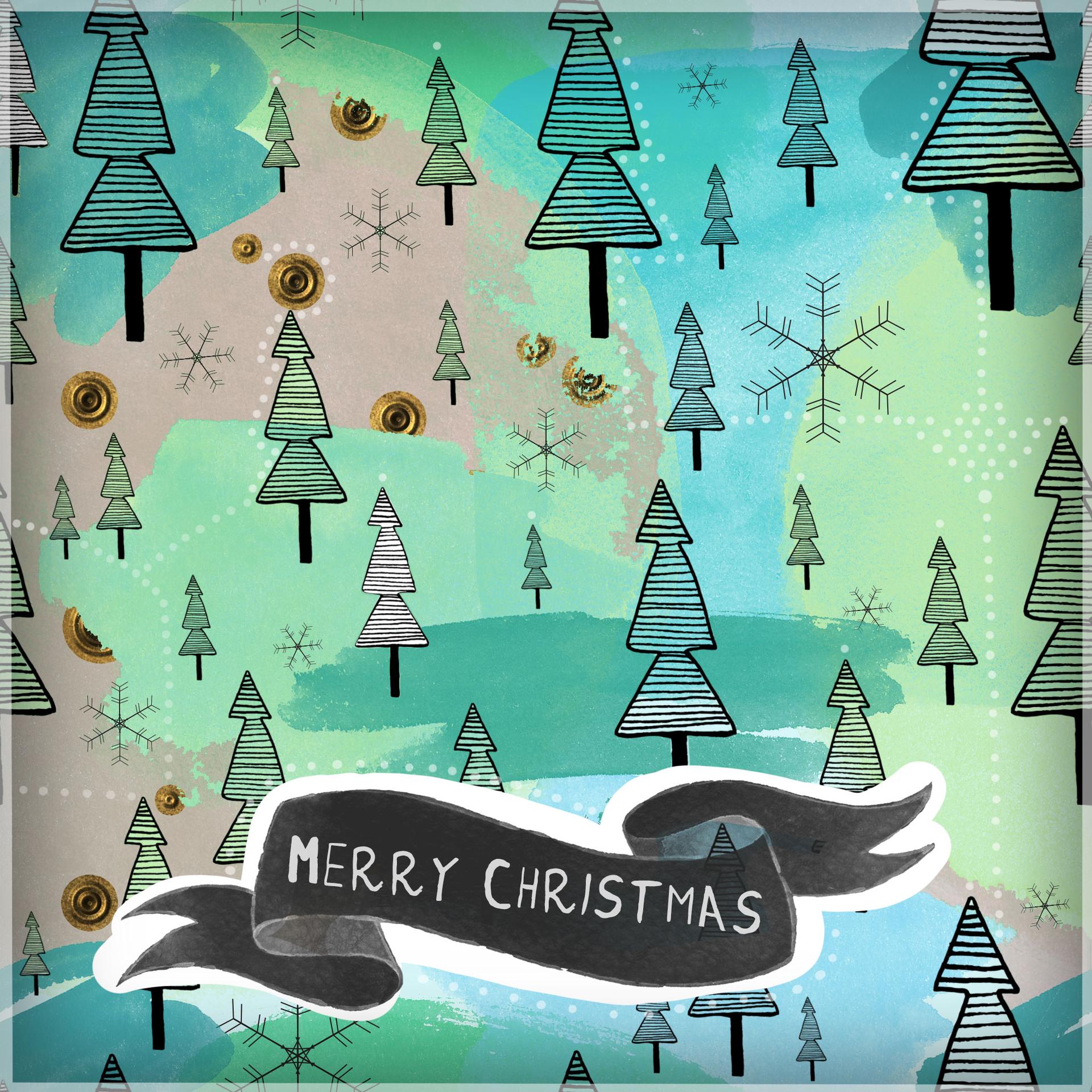 Christmas Free Patterns - Preview 1