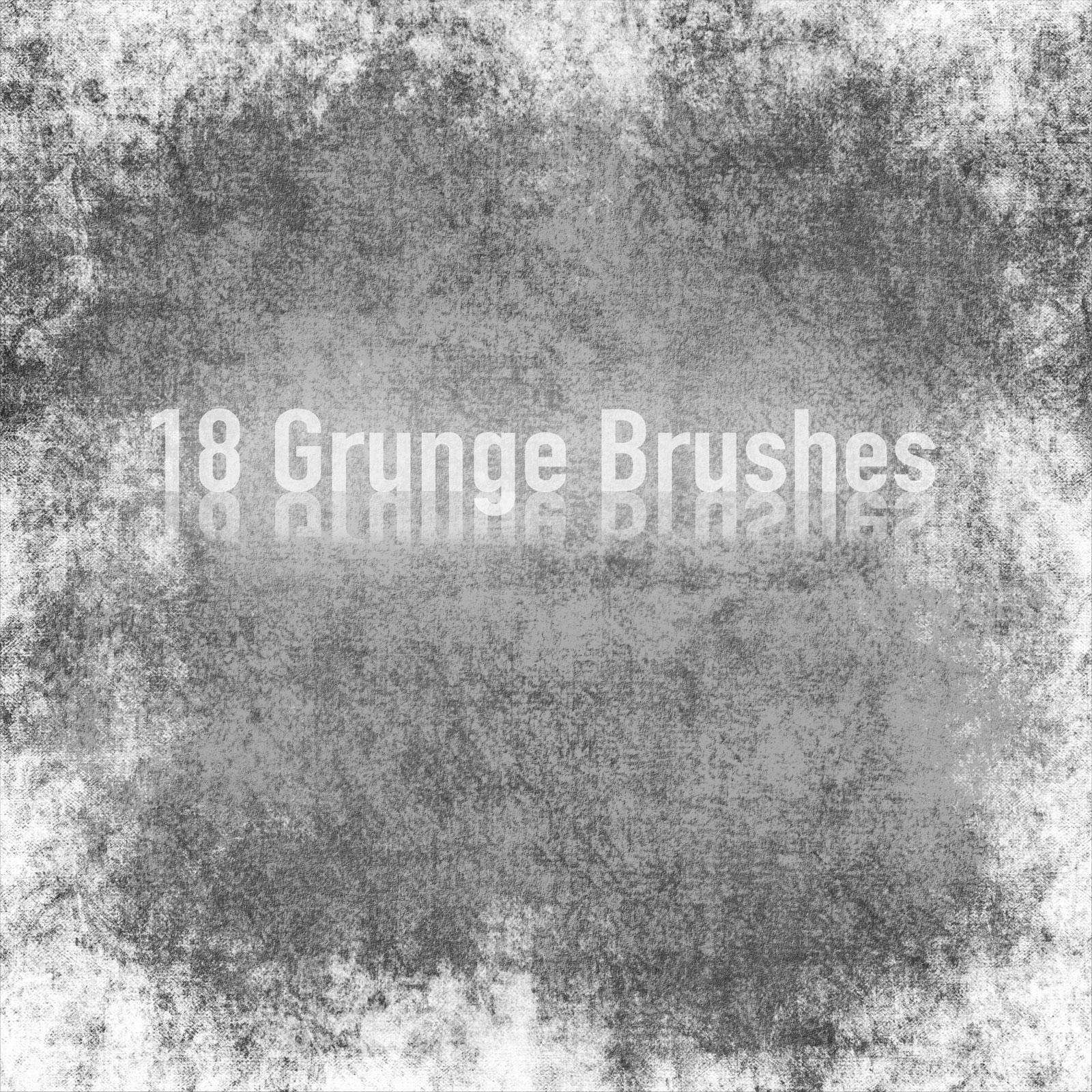 18 Grunge Brushes