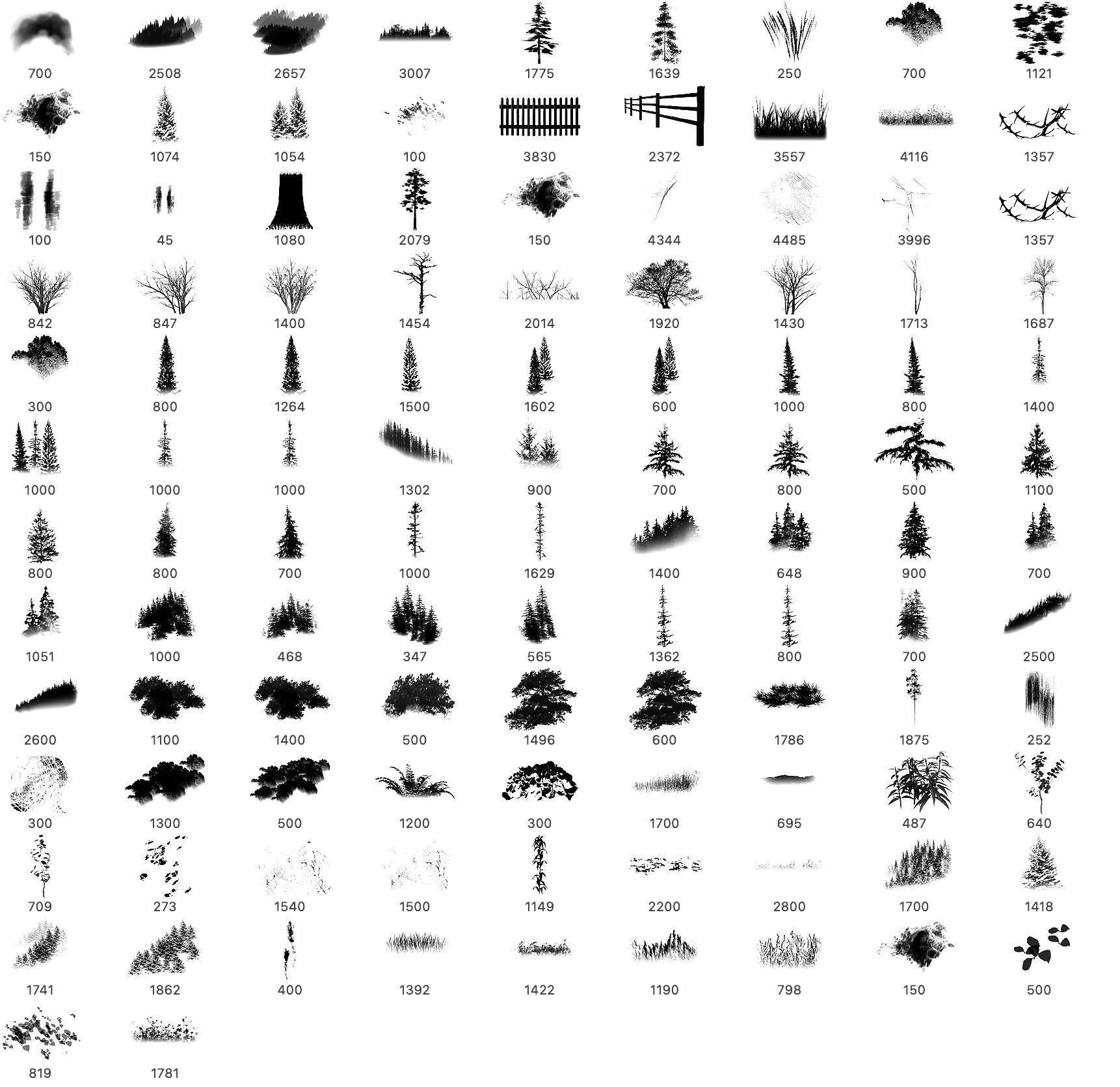 Landscape Brushes - Schematic
