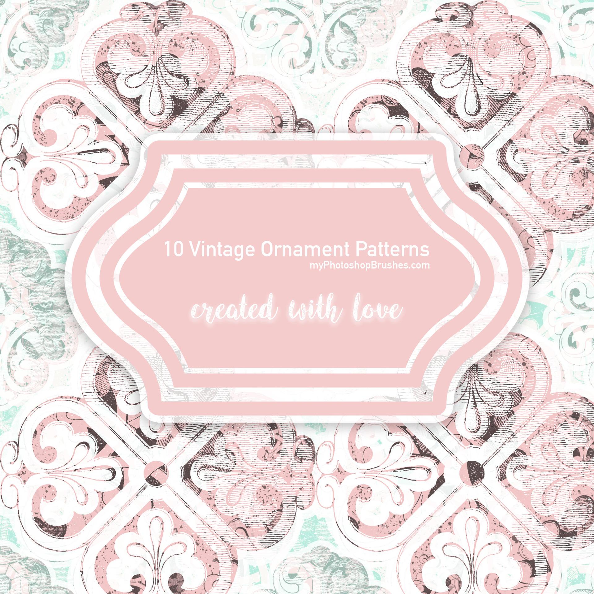 10 Vintage Ornament Patterns