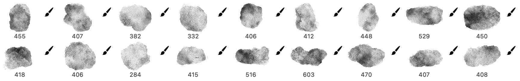 Paint your own Clouds - Photoshop Brushes - Schematic