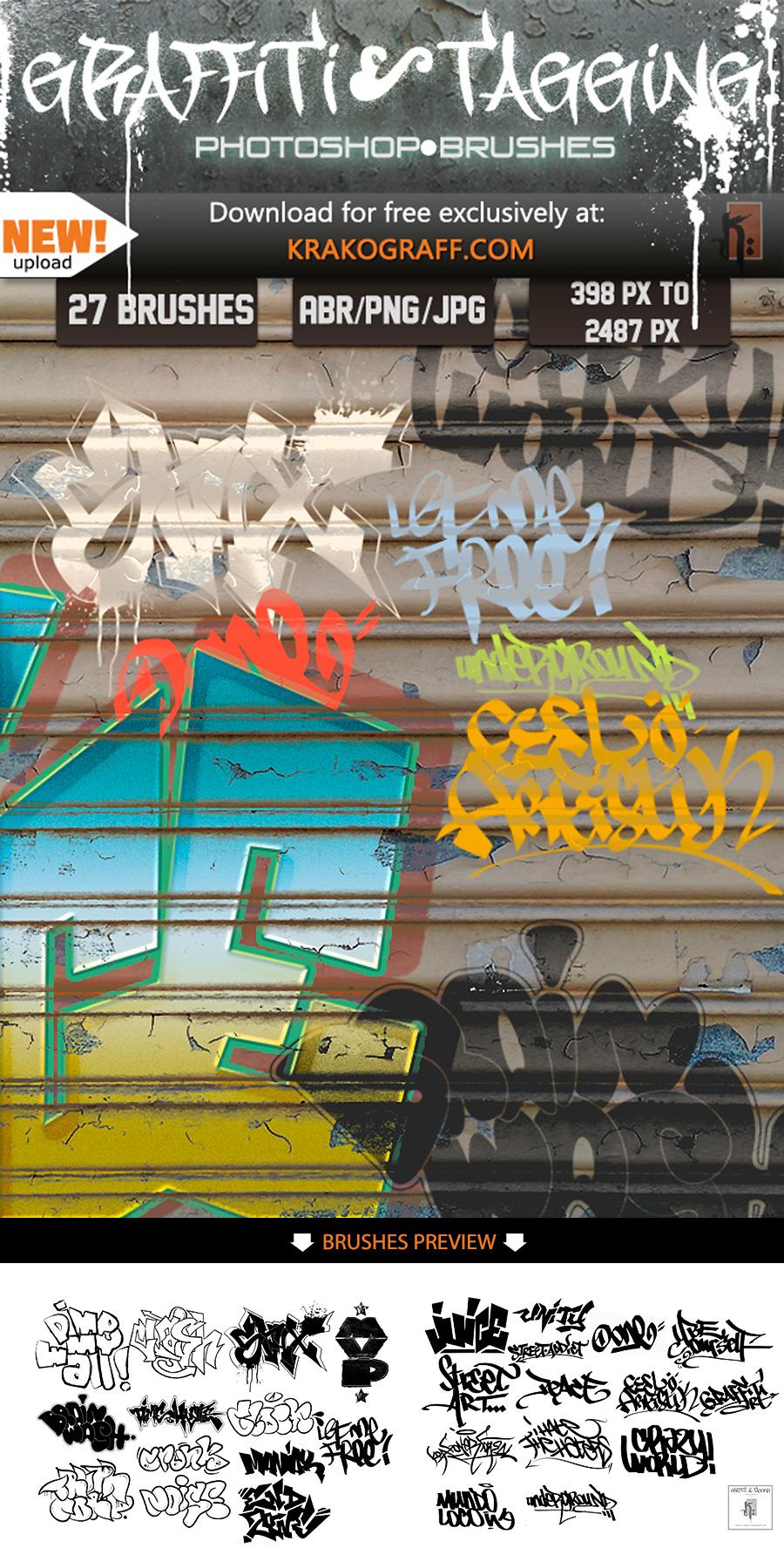 Graffiti & Tagging Brushes