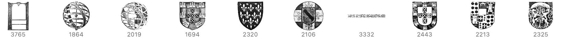 10 Old Medieval Elements - Schematic
