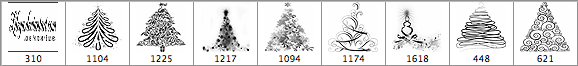 Christmas Tree Brushes - Schematic