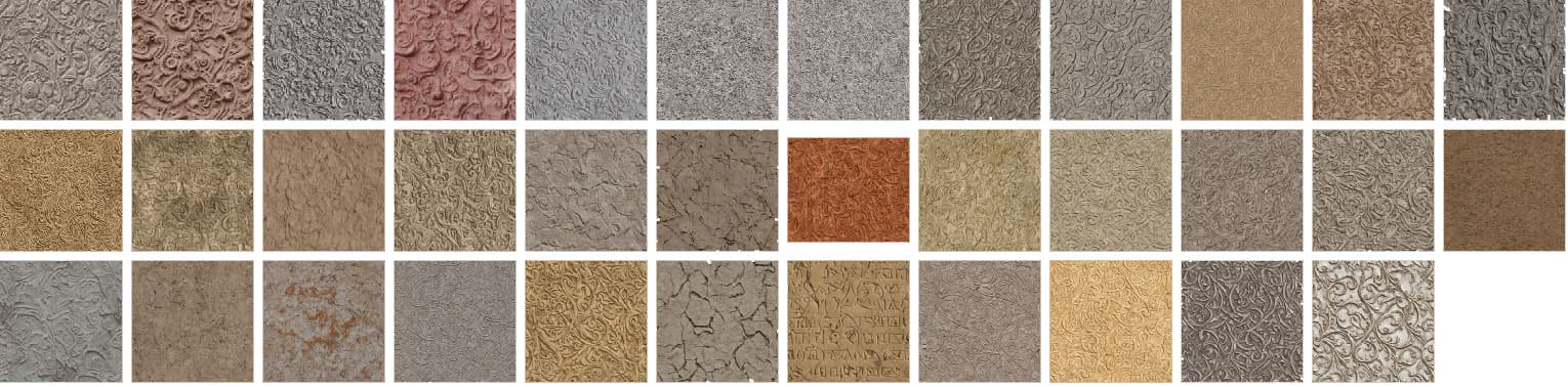 35 Antique Pattern Textures - Schematic