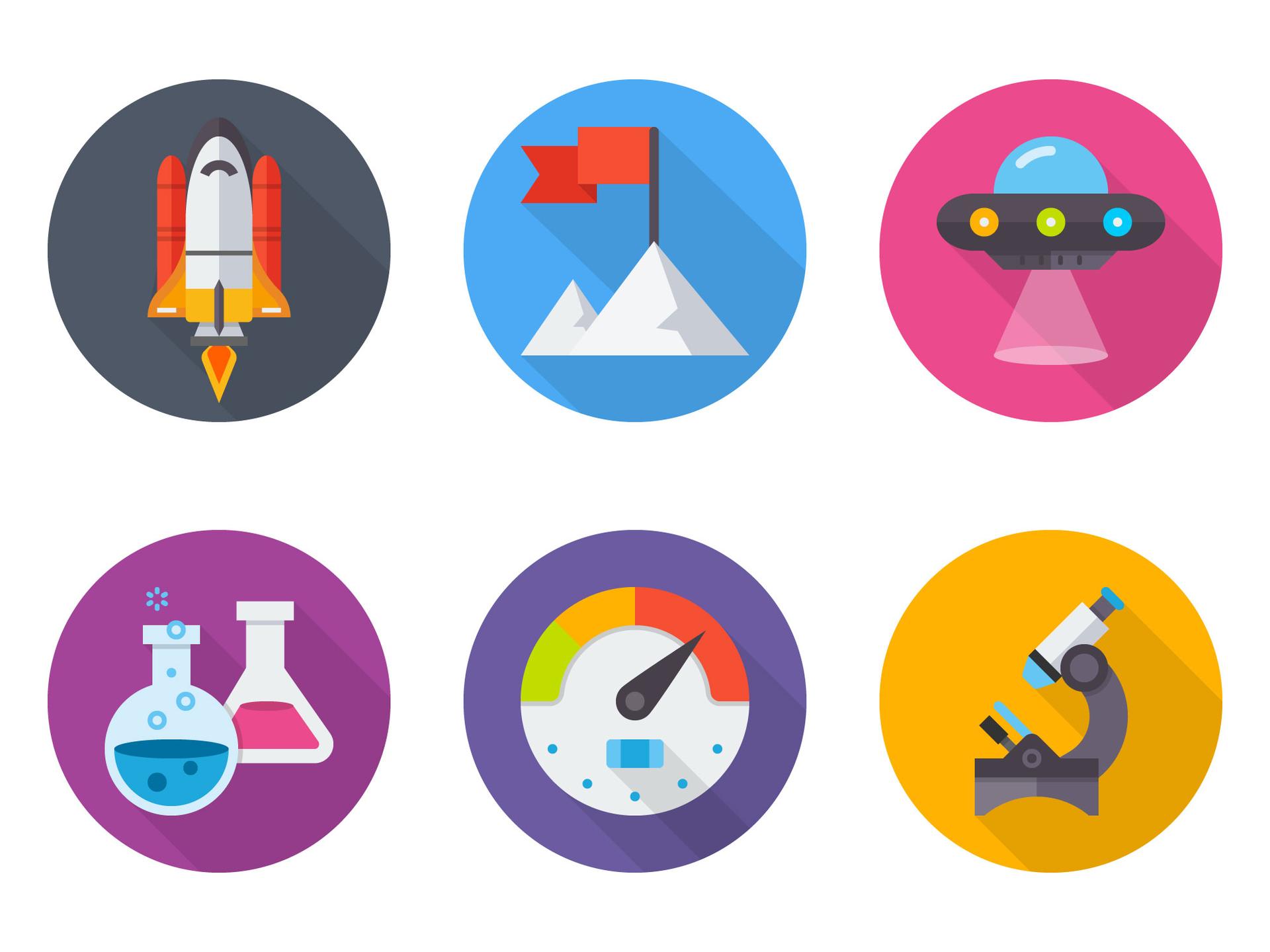 6 Free StartUp Icons