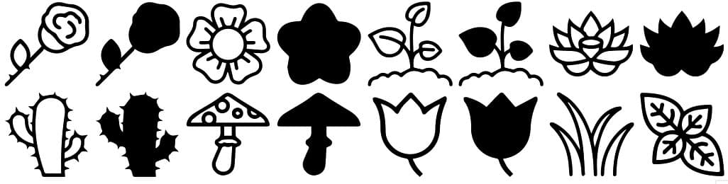 Plants Free Custom Shapes - Schematic