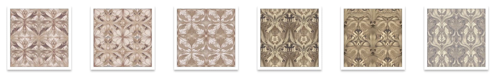 Beige and Brown Edition Ornament Patterns - Schematic