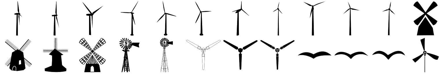 24 Windmill Custom Shapes - Schematic