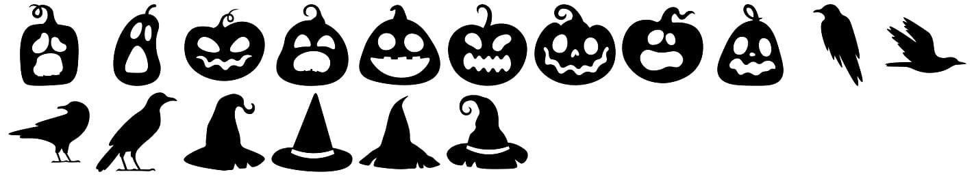17 Halloween Custom Shapes - Schematic