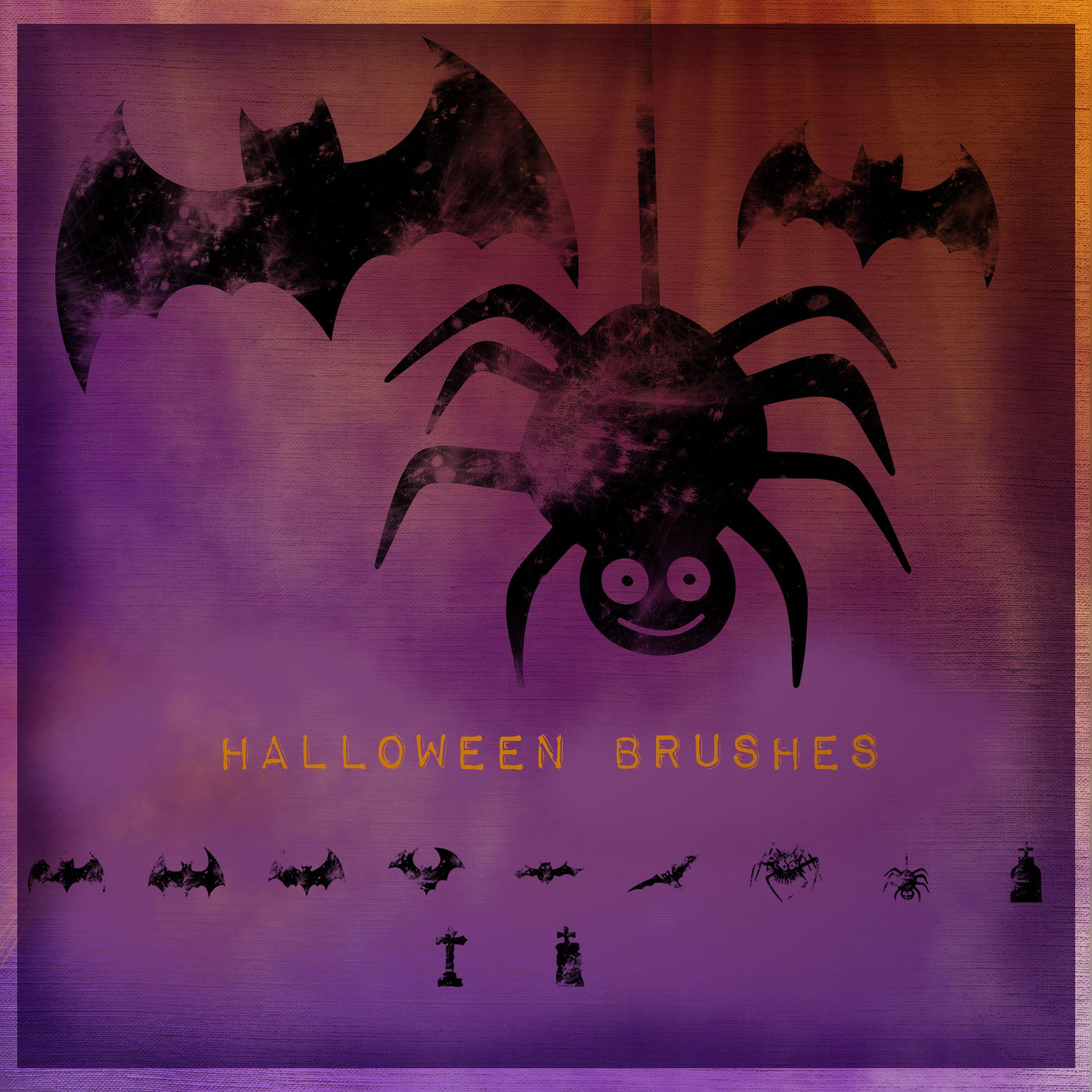 11 Halloween Brushes