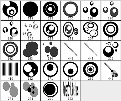 Vector Circle Brushes - Schematic
