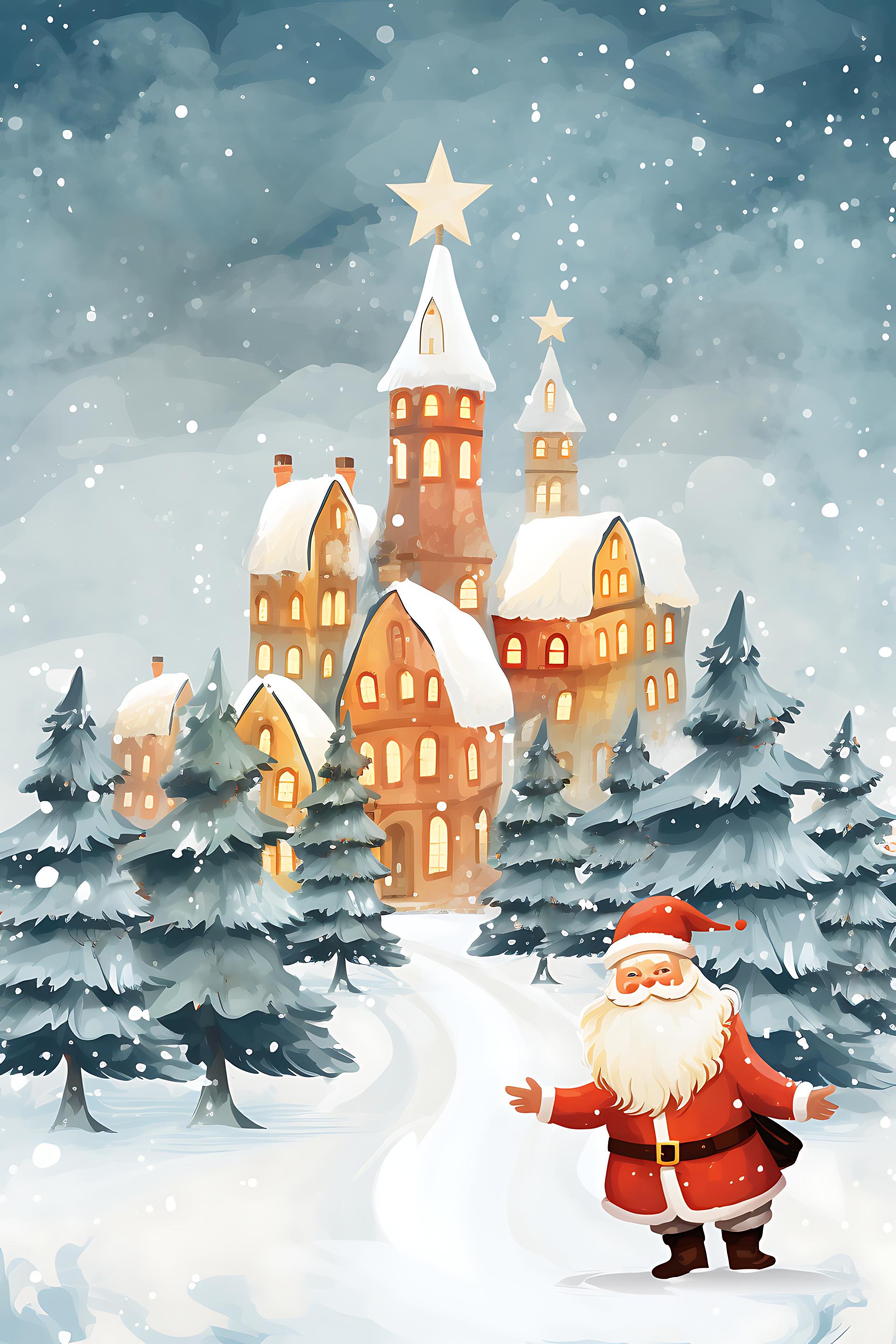 Santa's Snowy Village