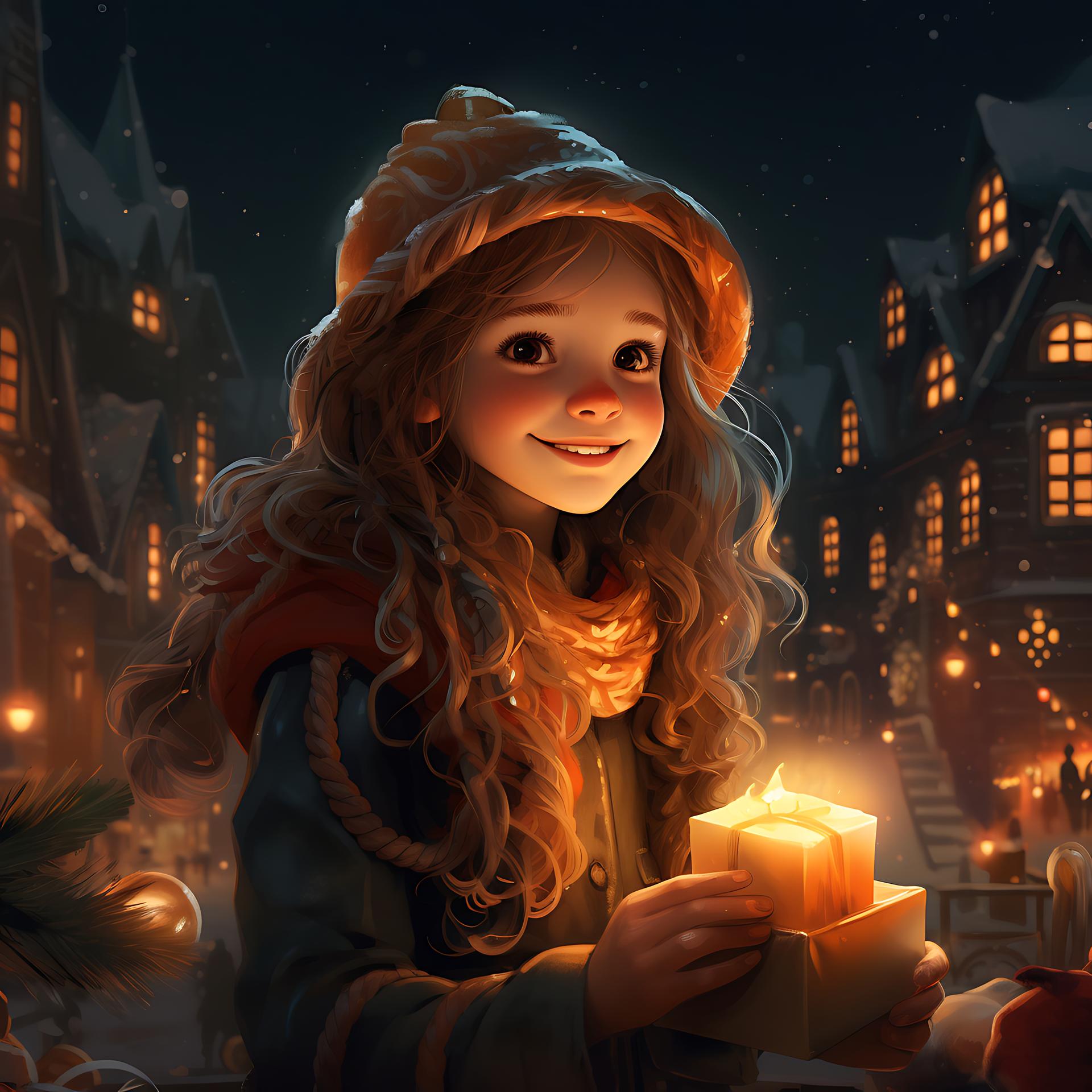 Winter's Glow, a Magical Evening