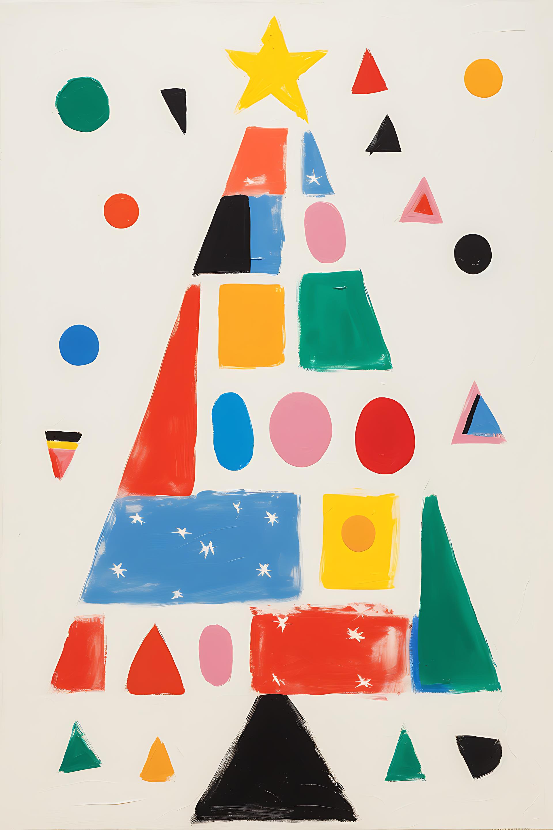 Geometric Christmas Tree