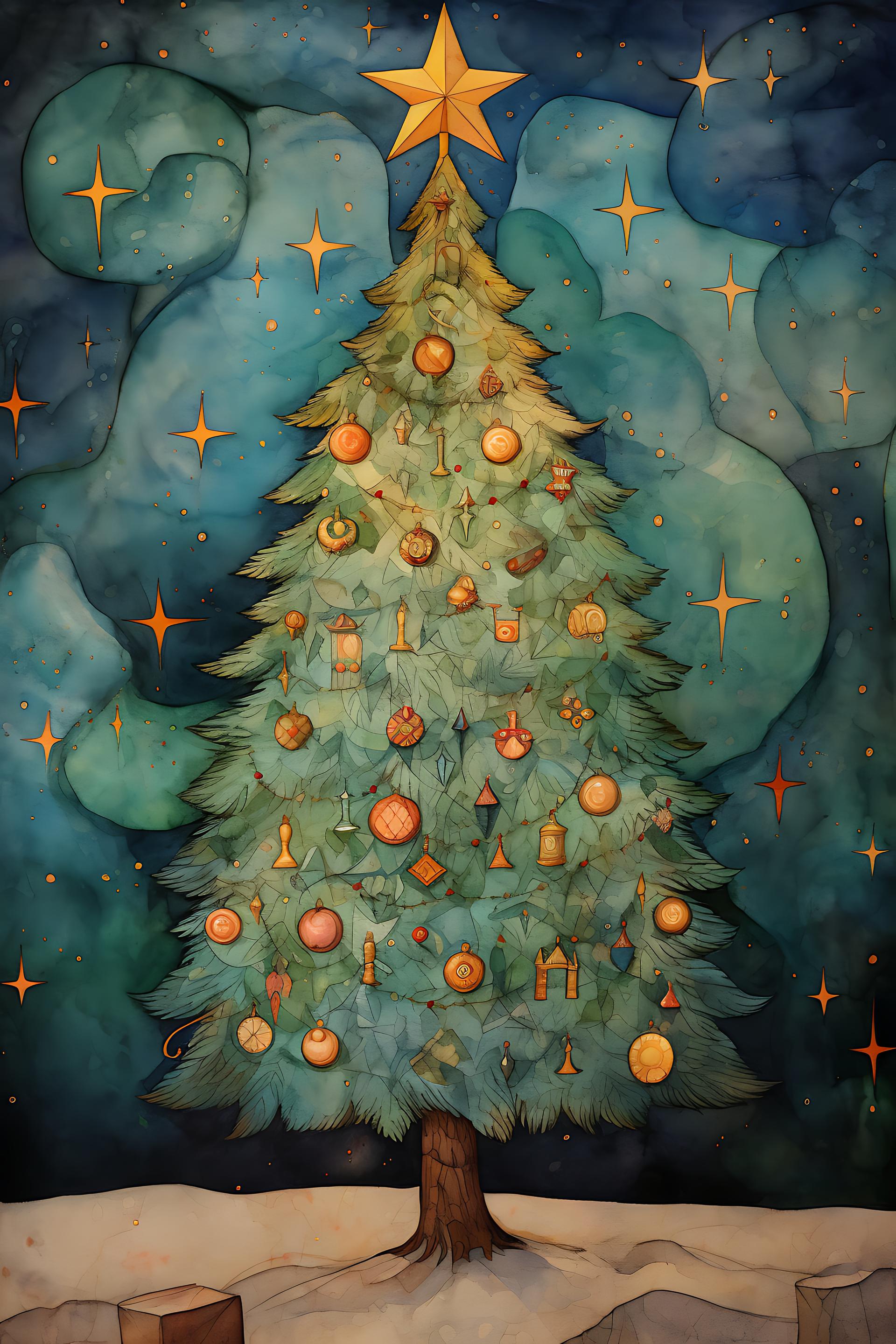Enchanted Evening Christmas Tree