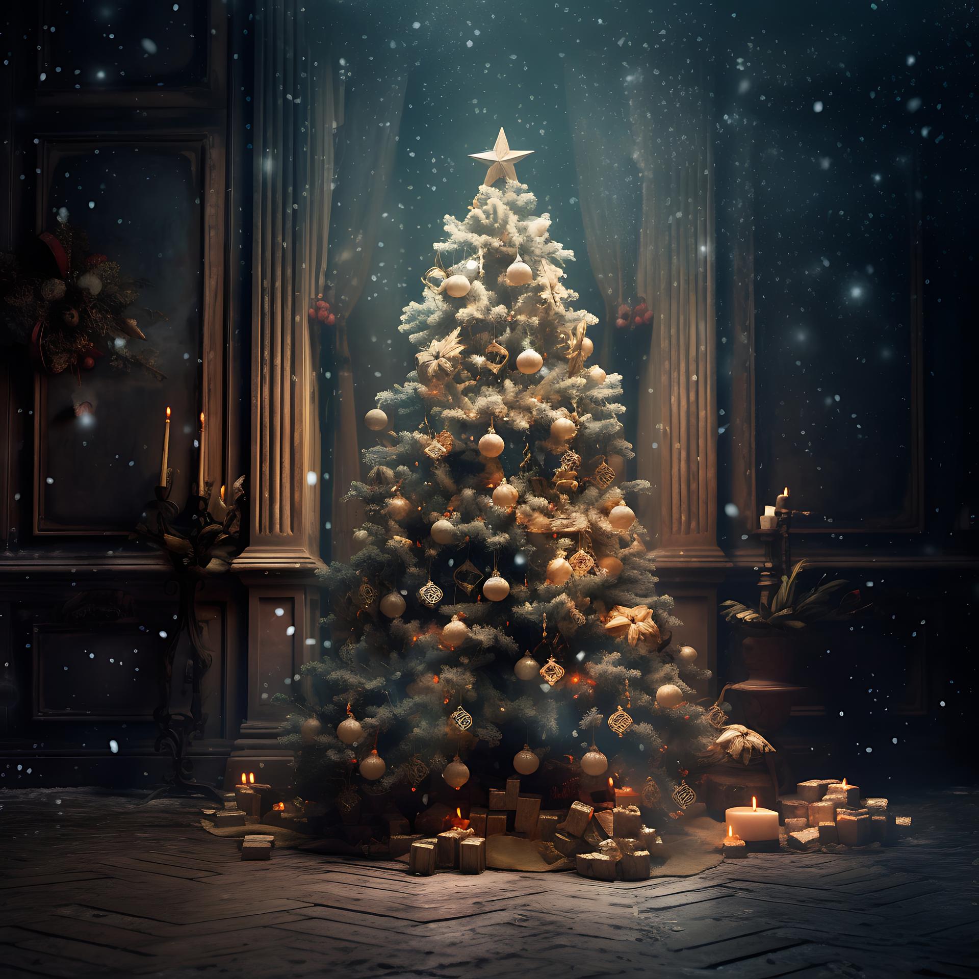 Enchanted Evening by the Christmas Tree - Preview 1