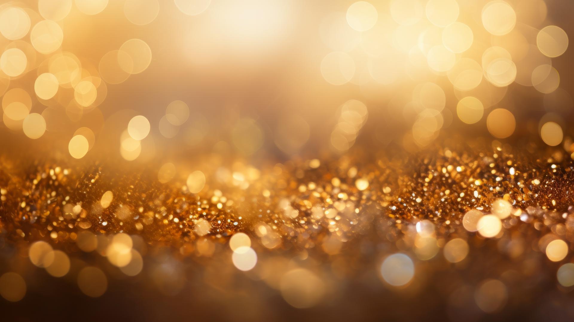 Golden Bokeh Dreamscape