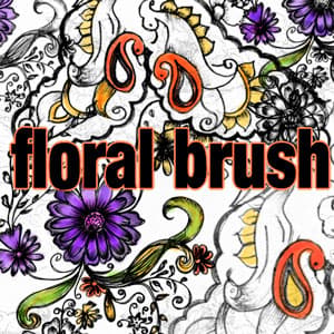 Floral Brush