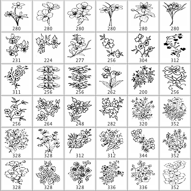 Flower Brushes - Schematic