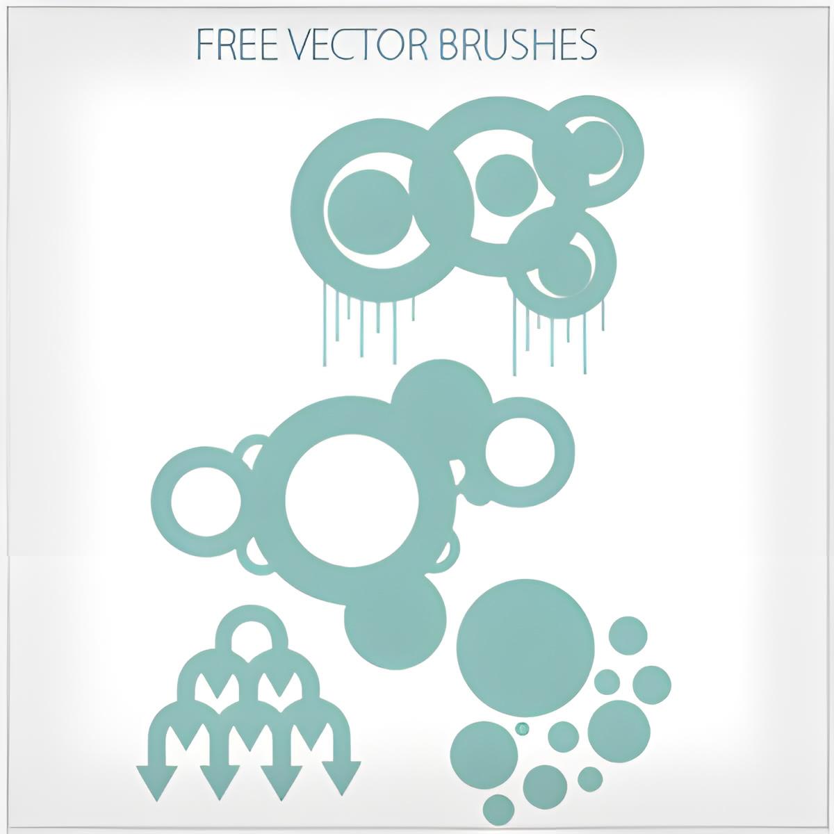 Abstract Vector Shapes Brushes