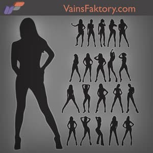 Sexy Silhouettes Brushes