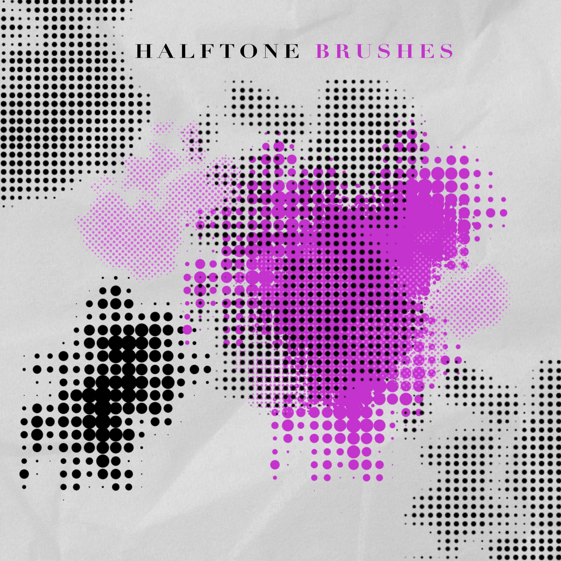 Halftone Brush Pack