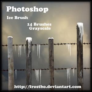 Ice Brush for Photoshop