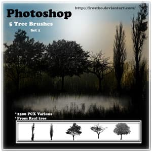 Tree Brush Set