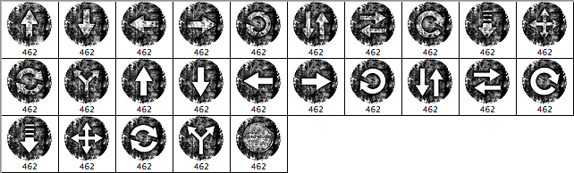 Grungy Arrow Brushes - Schematic