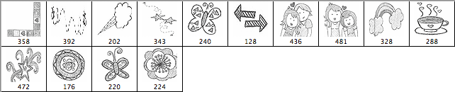 Cute Doodle Brushes - Schematic