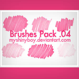 Marker Stroke Brushes