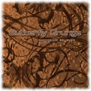 Butterfly Grunge Brushes