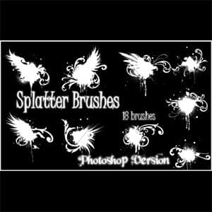 PS Splatter Brushes